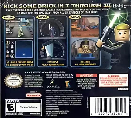 Image n° 2 - boxback : LEGO Star Wars - The Complete Saga